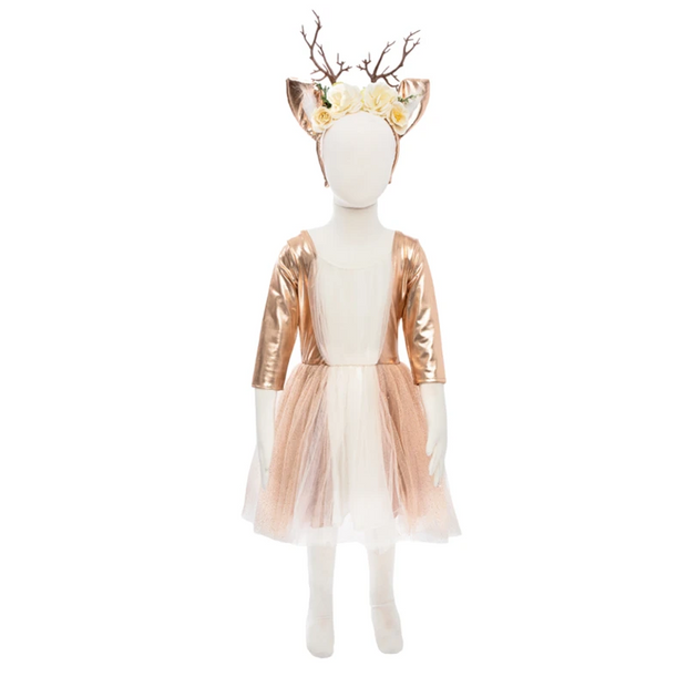 Déguisement Biche robe et serre-tête GREAT PRETENDERS
