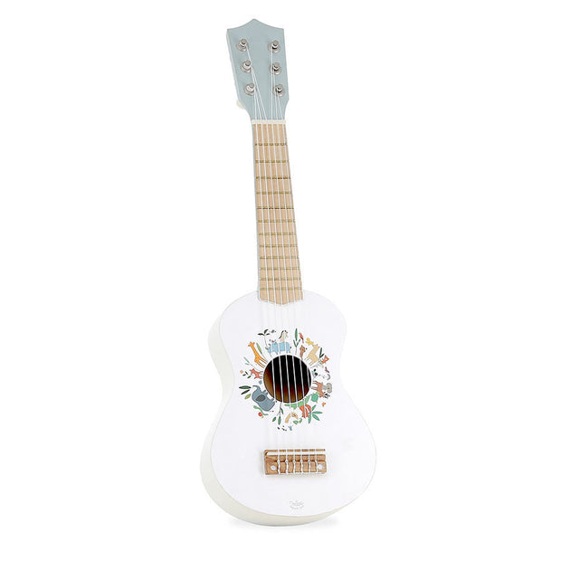 Guitare en bois blanc Les animaux du monde Sarah Betz VILAC